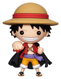 Monogram Int. Imán de Espuma 3D Luffy with Cape One Piece