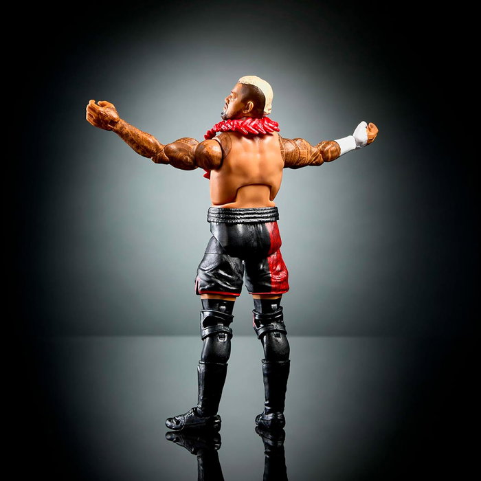 Mattel WWE Elite Collection Top Picks Figura de Acción Jcj45 - 6 Pulgadas, 25 Puntos de Articulación, TrueFX, Accesorios, Edad +10