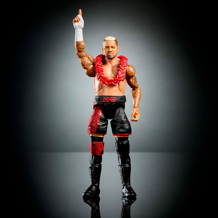 Mattel WWE Elite Collection Top Picks Figura de Acción Jcj45 - 6 Pulgadas, 25 Puntos de Articulación, TrueFX, Accesorios, Edad +10