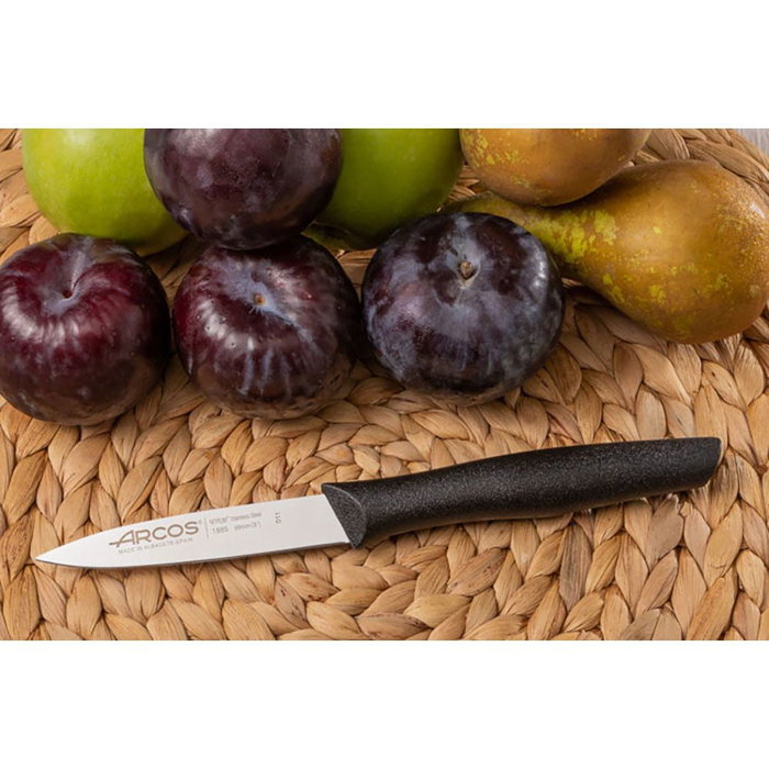 Arcos Cuchillo Mondador Serie Nova 85 mm Hoja Acero Inoxidable Nitrum Mango Polipropileno Arcos Cuchillo Mondador Serie Nova 85 mm Hoja Acero Inoxidable Nitrum Mango Polipropileno