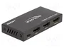 DeLOCK Divisor HDMI 1 x HDMI in a 2 x HDMI out 4K 60 Hz con Downscaler