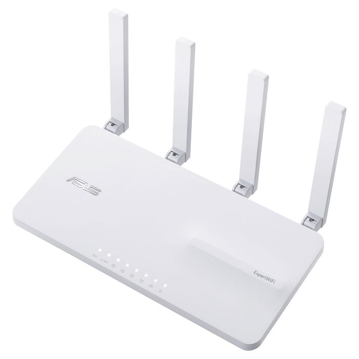 ASUS EBR63 ExpertWiFi Mesh Router Wi-Fi 6 Doble Banda (2.4GHz/5GHz) 2402 Mbps 4 Antenas Gigabit Ethernet USB Blanco