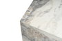 Nordure Mesa Auxiliar Freesia MDF 45x50x45cm Elegante y Sofisticada para Hogar