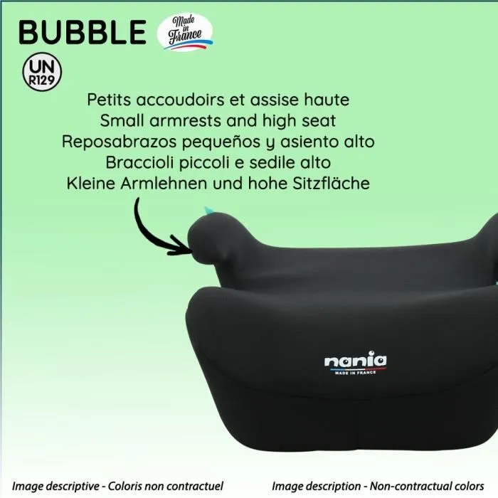Nania NAN3760425910090 Silla Elevadora Coche Grupo 3 Isofix I-Size 126-150 cm Negro Nania NAN3760425910090 Silla Elevadora Coche Grupo 3 Isofix I-Size 126-150 cm Negro