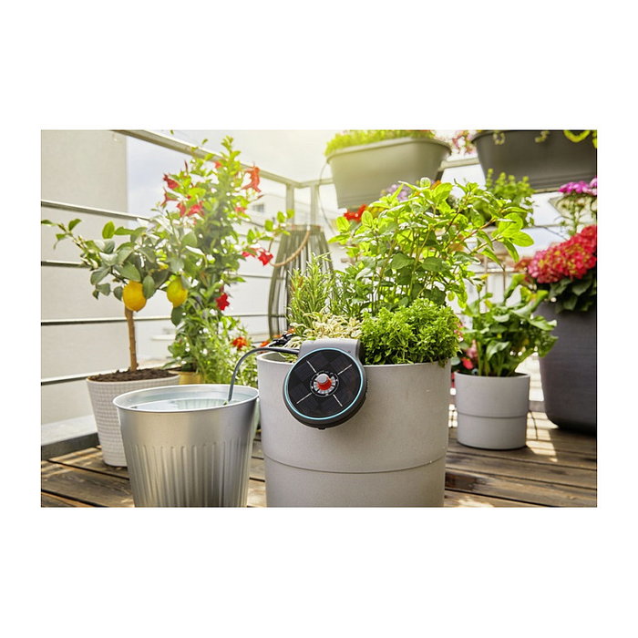 Gardena aquaBloom Set de riego solar para hasta 20 plantas