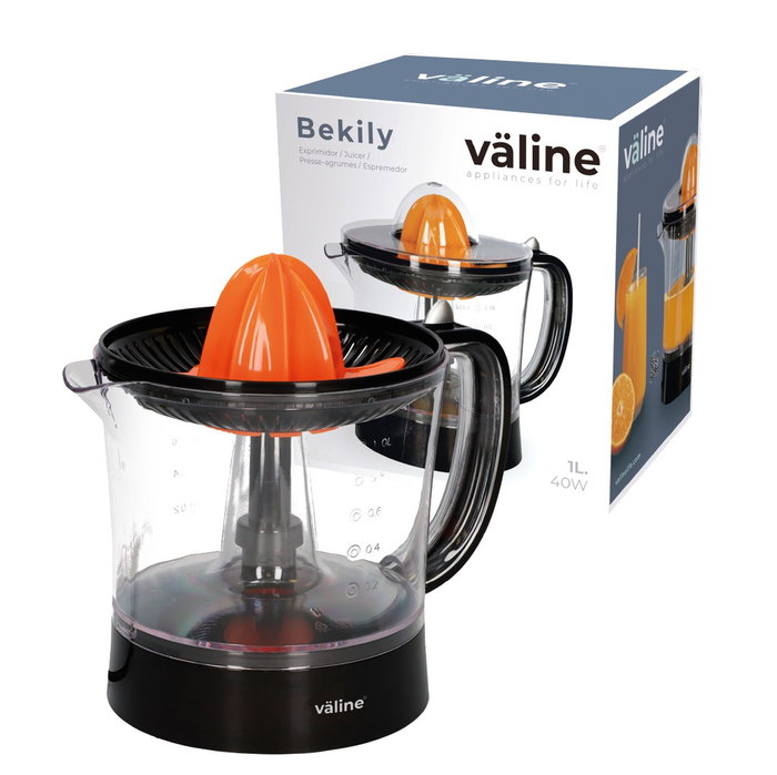 Väline Exprimidor eléctrico Bekily 1L 40W Negro Väline Exprimidor eléctrico Bekily 1L 40W Negro