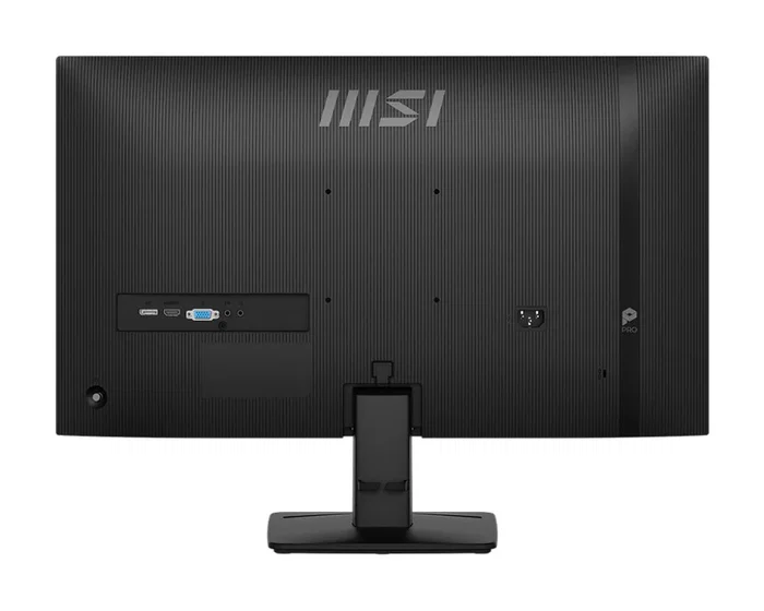 MSI Monitor Pro MP275 E2 27" FHD 1920x1080 IPS Plano 120Hz Adaptive-Sync, Negro, Conexiones HDMI y DisplayPort