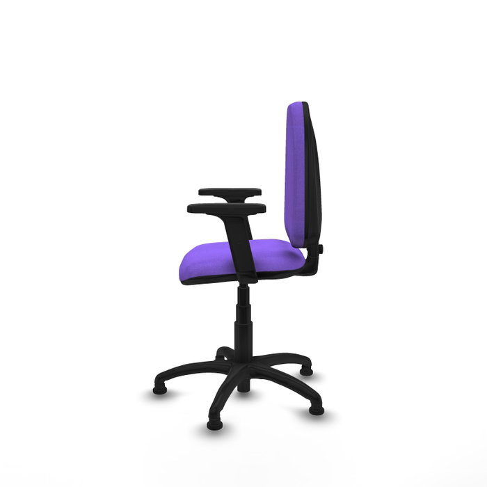 PIQUERAS Y CRESPO Silla de oficina Aýna Lila con Brazos 2D PIQUERAS Y CRESPO Silla de oficina Aýna Lila con Brazos 2D