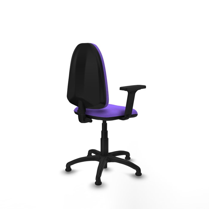 PIQUERAS Y CRESPO Silla de oficina Aýna Lila con Brazos 2D PIQUERAS Y CRESPO Silla de oficina Aýna Lila con Brazos 2D