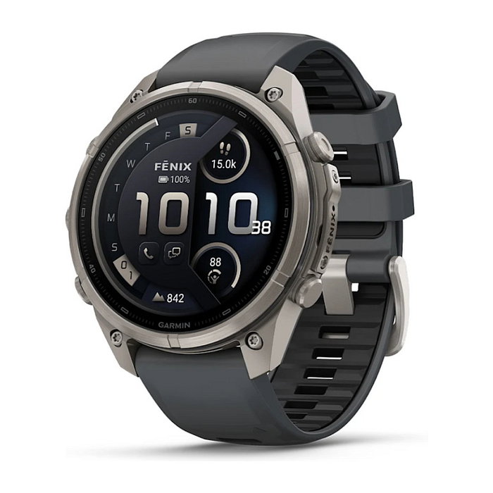 Garmin fenix 9 Pro con pantalla AMOLED de 1.4 pulgadas y caja de titanio Garmin fenix 9 Pro con pantalla AMOLED de 1.4 pulgadas y caja de titanio