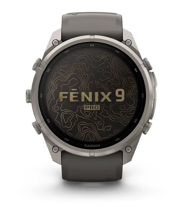Garmin fenix 9 Pro con pantalla AMOLED de 1.4 pulgadas y caja de titanio Garmin fenix 9 Pro con pantalla AMOLED de 1.4 pulgadas y caja de titanio