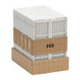 Day Juego 2 Cajas Plegables 25x16,5 cm Blanco 3,3L