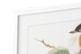 DKD Home Decor Cuadro Cristal MDF Pájaro Surtido de 4 Unidades