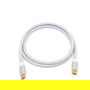EQUIP 128355 Cable USB-C 3.2 a USB-C Macho Macho 0.5m 10Gbps 100W 5A 4K/60Hz Blanco