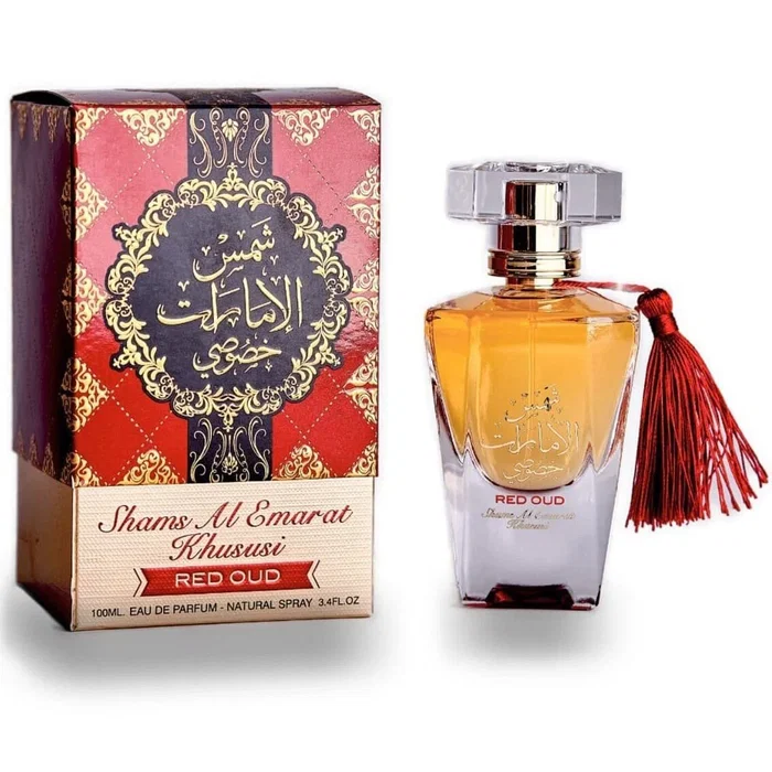 Ard Al Zaafaran Shams Al Emarat Khususi- Red Oud Agua de perfume Unisex 100 ml Ard Al Zaafaran Shams Al Emarat Khususi- Red Oud Agua de perfume Unisex 100 ml