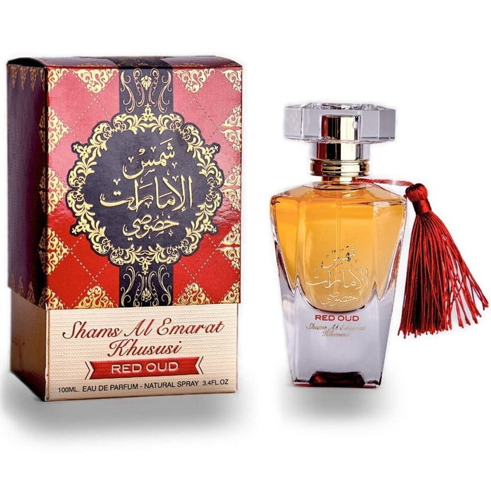 Shams Al Emarat Khususi- Red Oud, Agua de perfume, Unisex, 100 ml