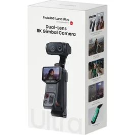 Insta360 Luna Ultra Cámara de acción Paquete Estándar Negro Cósmico INS6942590201778
