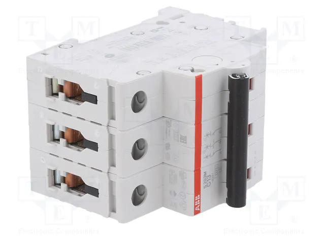 ABB S200M S203M-C13 Interruptor magnetotérmico 13A 3 polos ABB S200M S203M-C13 Interruptor magnetotérmico 13A 3 polos