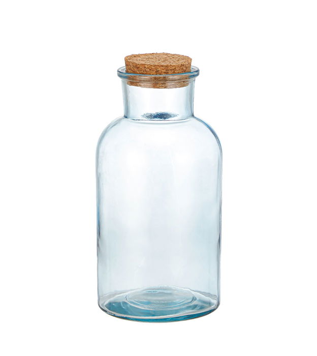 Inde Botella Frasca Boca Ancha Pintada 500 ml (16 Unidades)