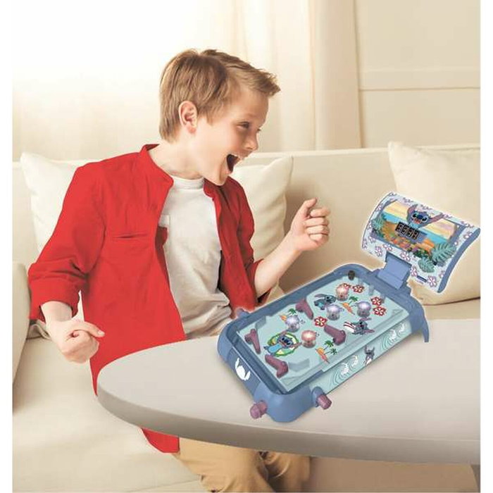 Lexibook Pinball Electrónico Stitch Disney con Luces y Sonidos