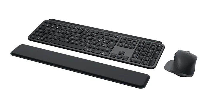 Logitech MX Keys S Combo con MX Master 3S y Reposamanos, Grafito, QWERTY Español Logitech MX Keys S Combo con MX Master 3S y Reposamanos, Grafito, QWERTY Español