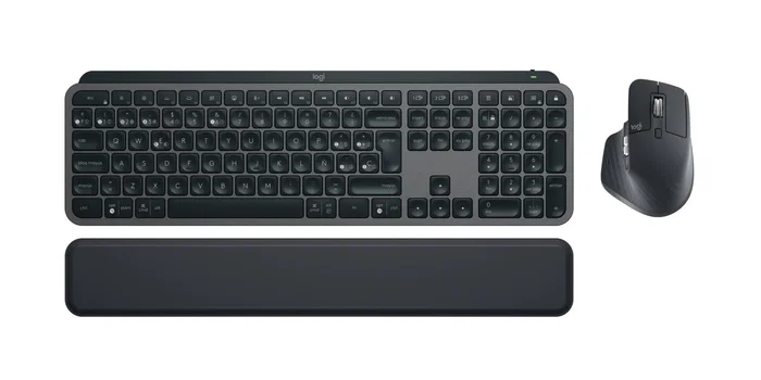 Logitech MX Keys S Combo con Ratón MX Master 3S, Grafito, Español