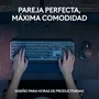Logitech MX Keys S Combo con Ratón MX Master 3S, Grafito, Español