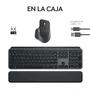 Logitech MX Keys S Combo con Ratón MX Master 3S, Grafito, Español