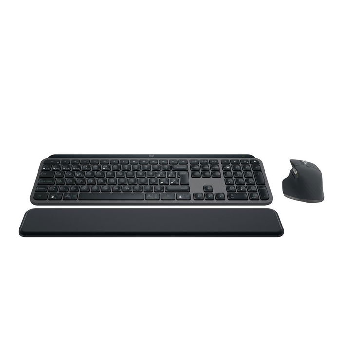 Logitech MX Keys S + MX Master 3S Conjunto Teclado y Ratón Inalámbrico, Receptor Logi Bolt, Compatible con Windows, macOS, Linux y Más, Recargable