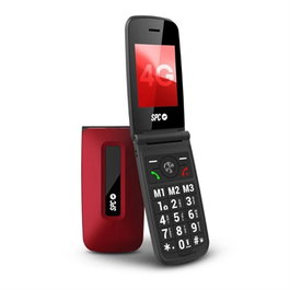 SPC Titan 2 Teléfono Móvil para Personas Mayores 4G Rojo