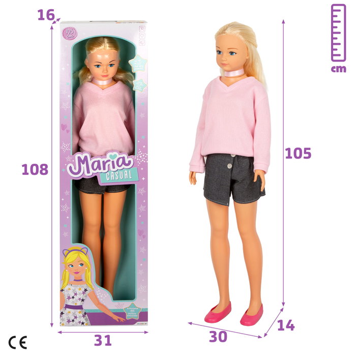 Maria Casual Outfit - Muñeca 10