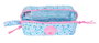 Portatodo Vicky Martín Berrocal Paraíso Rosa Azul claro 20 x 8 x 8 cm