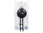 Berilo Percha Metal Negro Mate 1 Gancho Ventosa 13x5.5x5 cm (Set de 24)