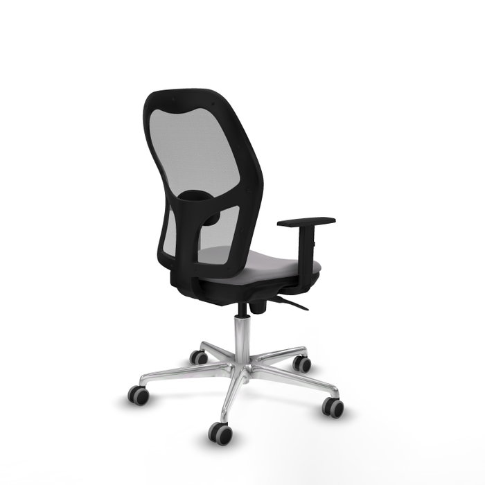 PIQUERAS Y CRESPO Silla de oficina Jorquera Gris con mecanismo Sincro