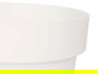 Ibergarden Maceta Plástico Blanca 25 cm Diámetro x 22.5 cm Alto (Set de 12)