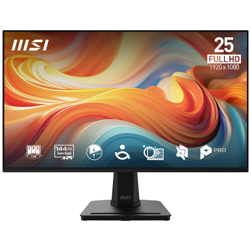 MSI Pro MP251 E14L Monitor IPS Full HD 144Hz 24.5 pulg. Negro