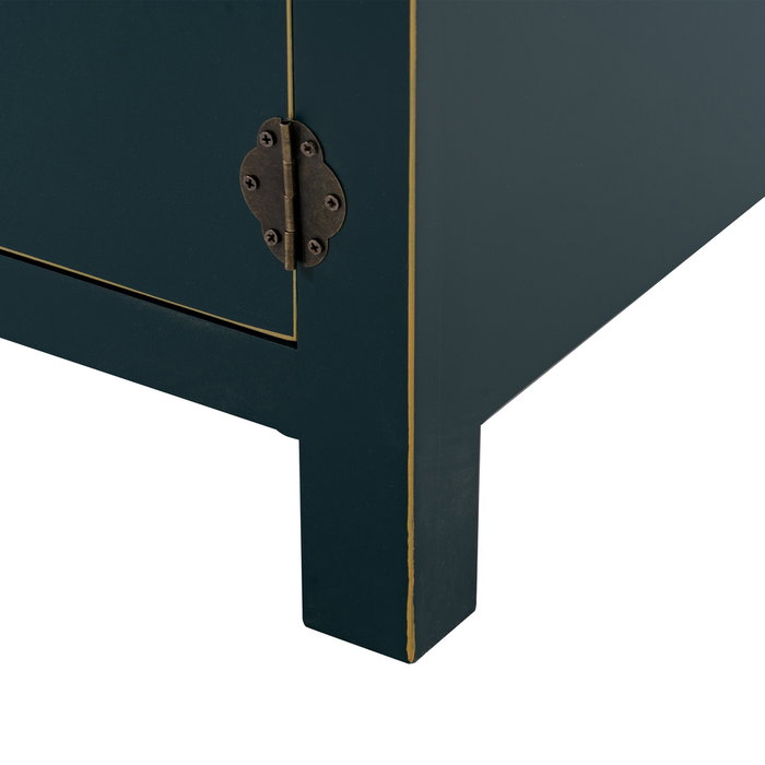 Mesita Azul Madera ''Oriente'' 50 X 40 X 66 cm Mesita Azul Madera ''Oriente'' 50 X 40 X 66 cm