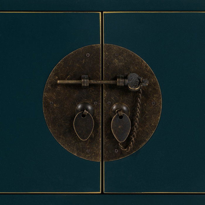 Mesita Azul Madera ''Oriente'' 50 X 40 X 66 cm Mesita Azul Madera ''Oriente'' 50 X 40 X 66 cm