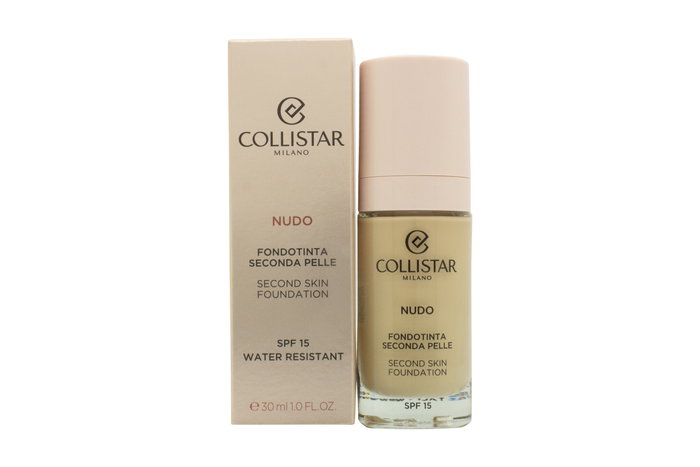 Collistar NUDO Fondo de Maquillaje Segunda Piel SPF15 2G-beige dorato 30 ml