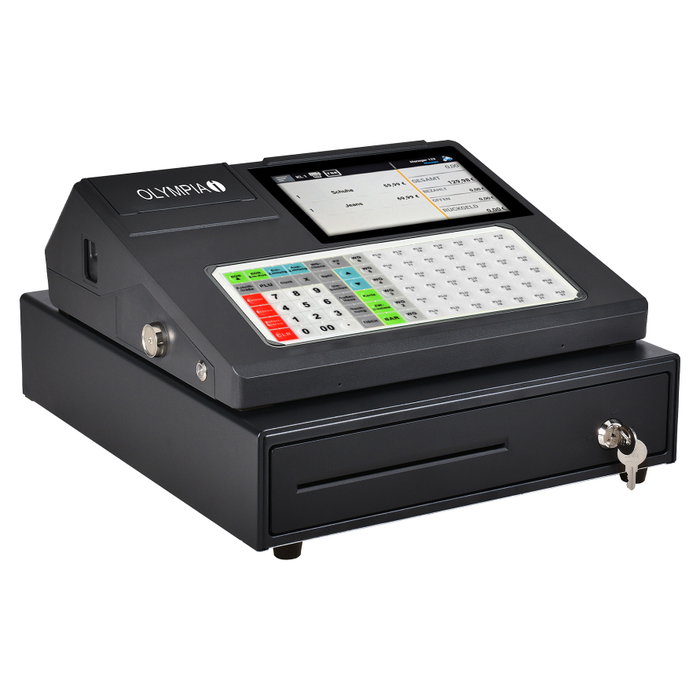 Olympia K200 PLUS caja registradora negra Olympia K200 PLUS caja registradora negra