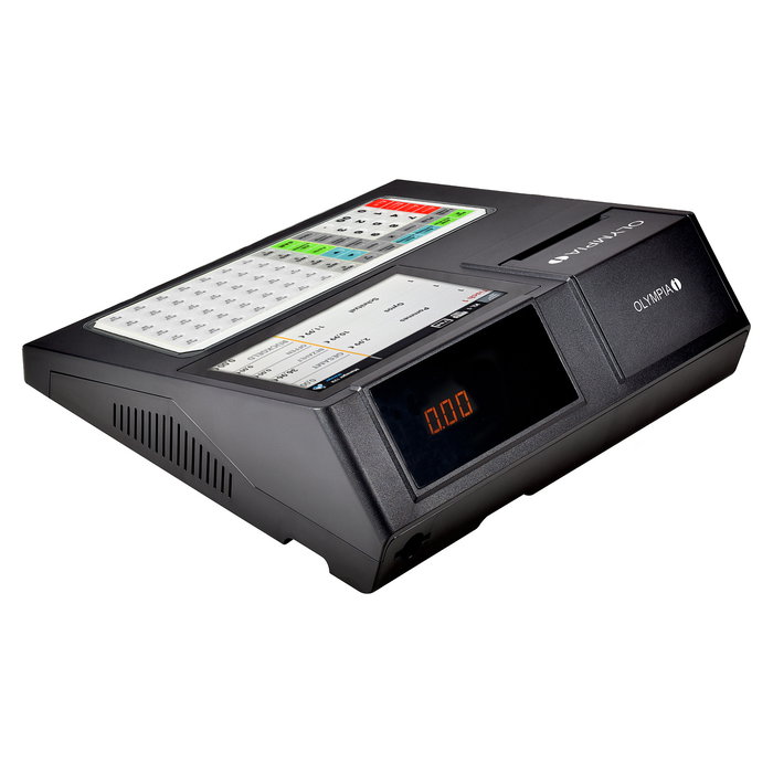 Olympia K200 Plus Registrierkasse - Caja Registradora Térmica Directa, Pantalla Táctil 7", 80 mm, 4x USB, Negro