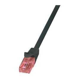 LogiLink Patch Cable Cat.6 U/UTP BC PrimeLine 5,00m negro