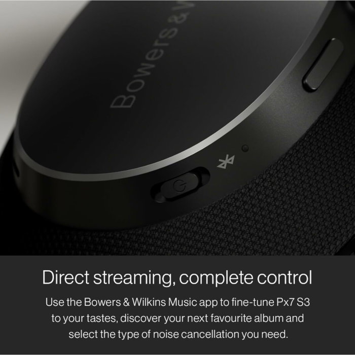 Bowers & Wilkins Px7 S3 Auriculares Inalámbricos Negro