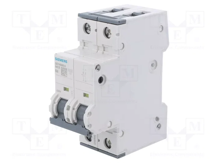 SIEMENS 5SY4506-6 Interruptor magnetotérmico 6A 1+N SIEMENS 5SY4506-6 Interruptor magnetotérmico 6A 1+N