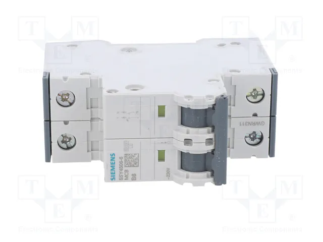 SIEMENS 5SY4506-6 Interruptor magnetotérmico 6A 1+N SIEMENS 5SY4506-6 Interruptor magnetotérmico 6A 1+N