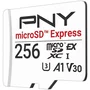 PNY Tarjeta de memoria microSDXC 256 GB microSD Express UHS-I U3 V30 A1 890/750 MB/s PNY0751492798783