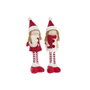 DKD Home Decor Figura Poliéster NIòAS Surtido de 2 unidades
