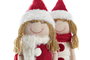 DKD Home Decor Figura Navidad Tradicional Blanco 7 x 43 x 11 cm 2 Unidades