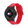 Tommy Hilfiger 1792033 Reloj Analógico con Correa Roja