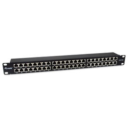 EQUIP Patchpanel 48x RJ45 Cat6A 19, 1U FTP Premium Negro